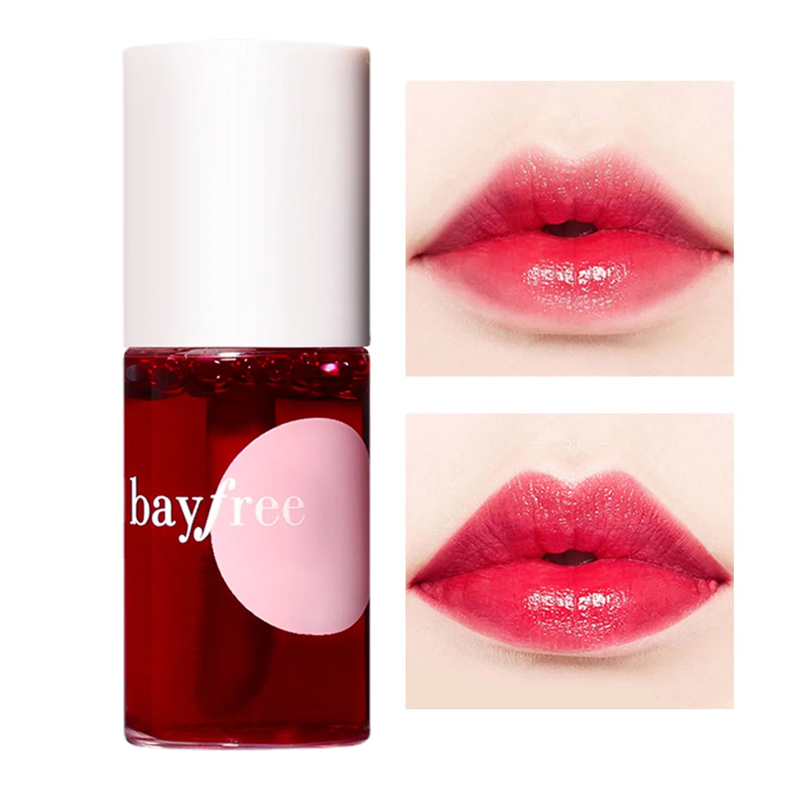 Silky Liquid Lipstick Lip Stain Tint Natural Effect Lips Eyes Cheeks Liquid LipTint Lip Gloss Makeup Tint Dyeing Lipstick Qme