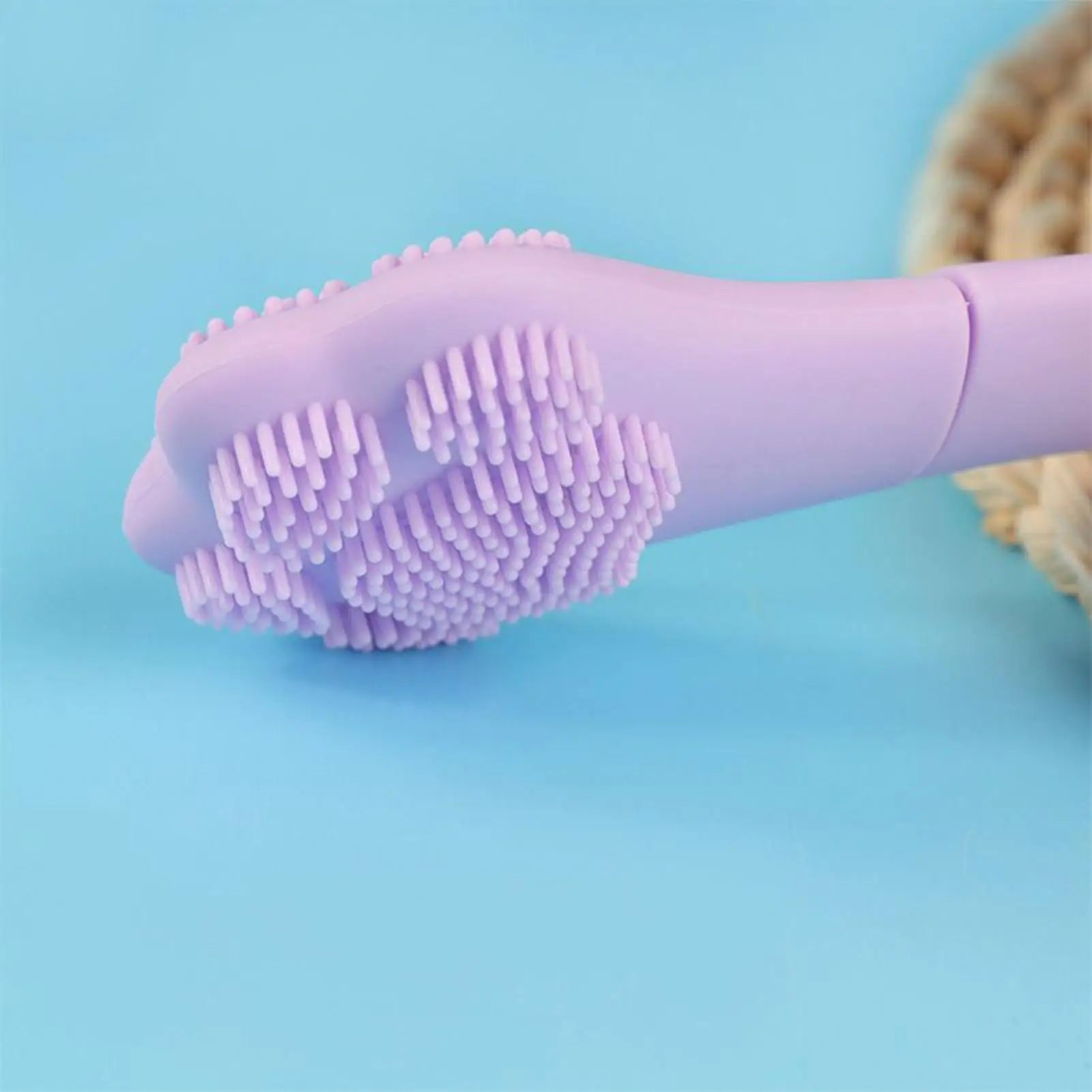 Silicone Cat Paw Acne Blackhead Remover Brush Facial Cleansing Face Qme