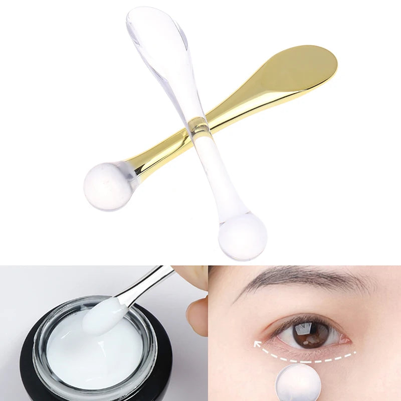 Plastic Spoon 1 5 Eye Cream Applicator Roller Massage Stick Cosmetic Qme