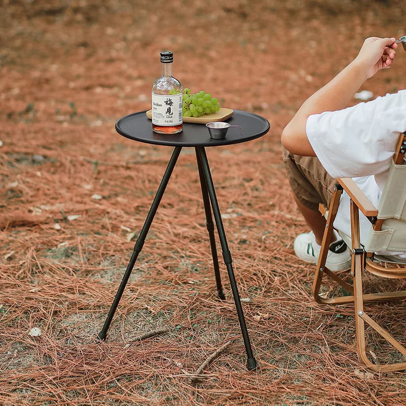 Outdoor Aluminum Alloy Folding Table Lightweight Coffee Portable Qme