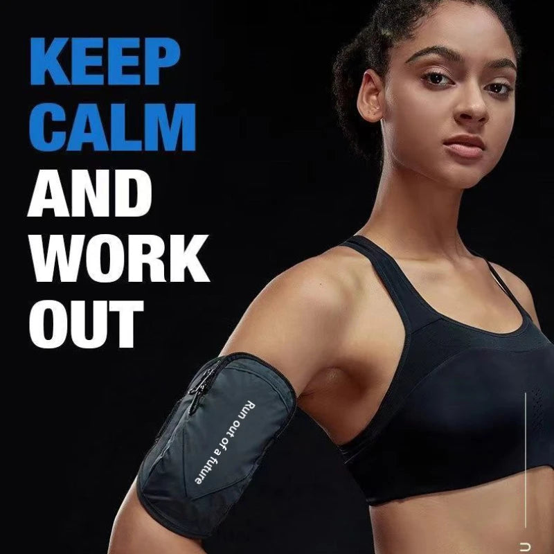 Outdoor Sports Running Lightweight Arm Phone Pouch Qme