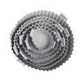Air Fryer Tray Oven Baking Tray Fried Basket Mat Air Fryer Silicone Pot Replacement Grill Pan Bakeware Pizza Pan Qme Gray