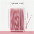 NATUHANA Microbrush Eyelash Cleaning Cotton Swabs Individual Lashes Qme 100pcs