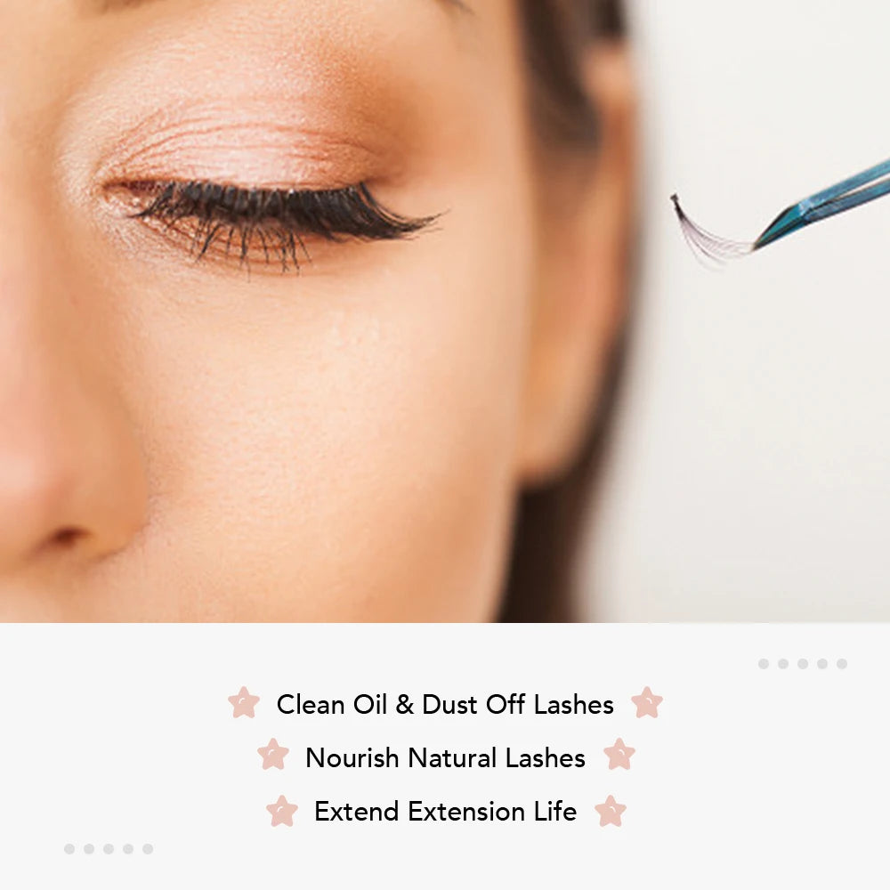 NATUHANA Pre-treament Primer Clean Lashes Bonder Eyelash Extension Qme