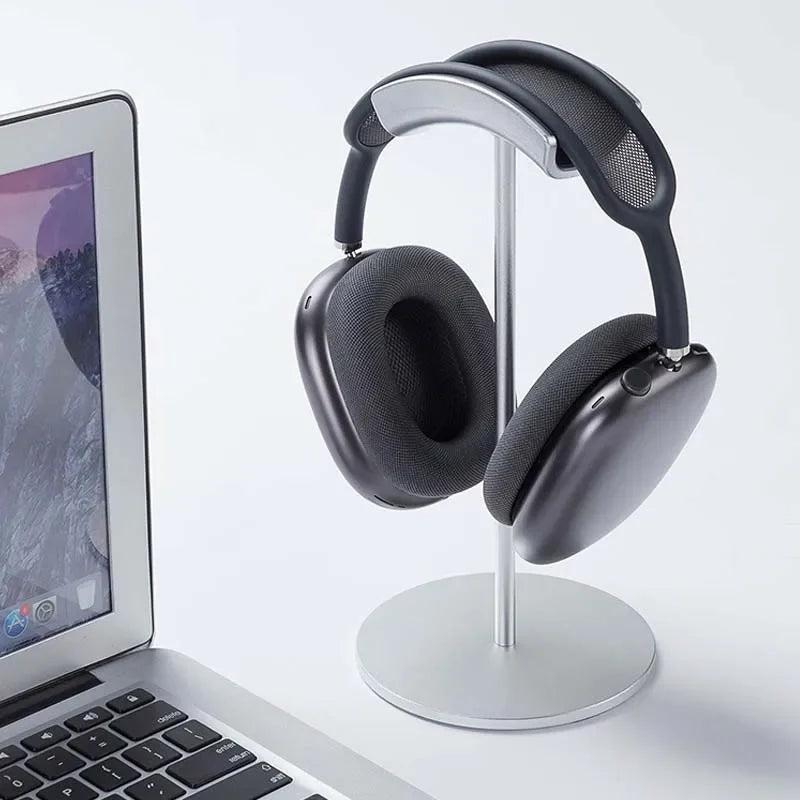 Stylish Non-Slip Aluminum Headphone Stand for Headset Holder Qme