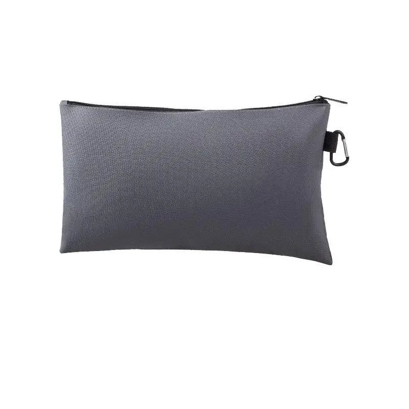 Multipurpose Storage Tool Pouches Premium Tool Bag With Zipper And Carabiner For Camping Woodworking Electrician Gardening Qme A2
