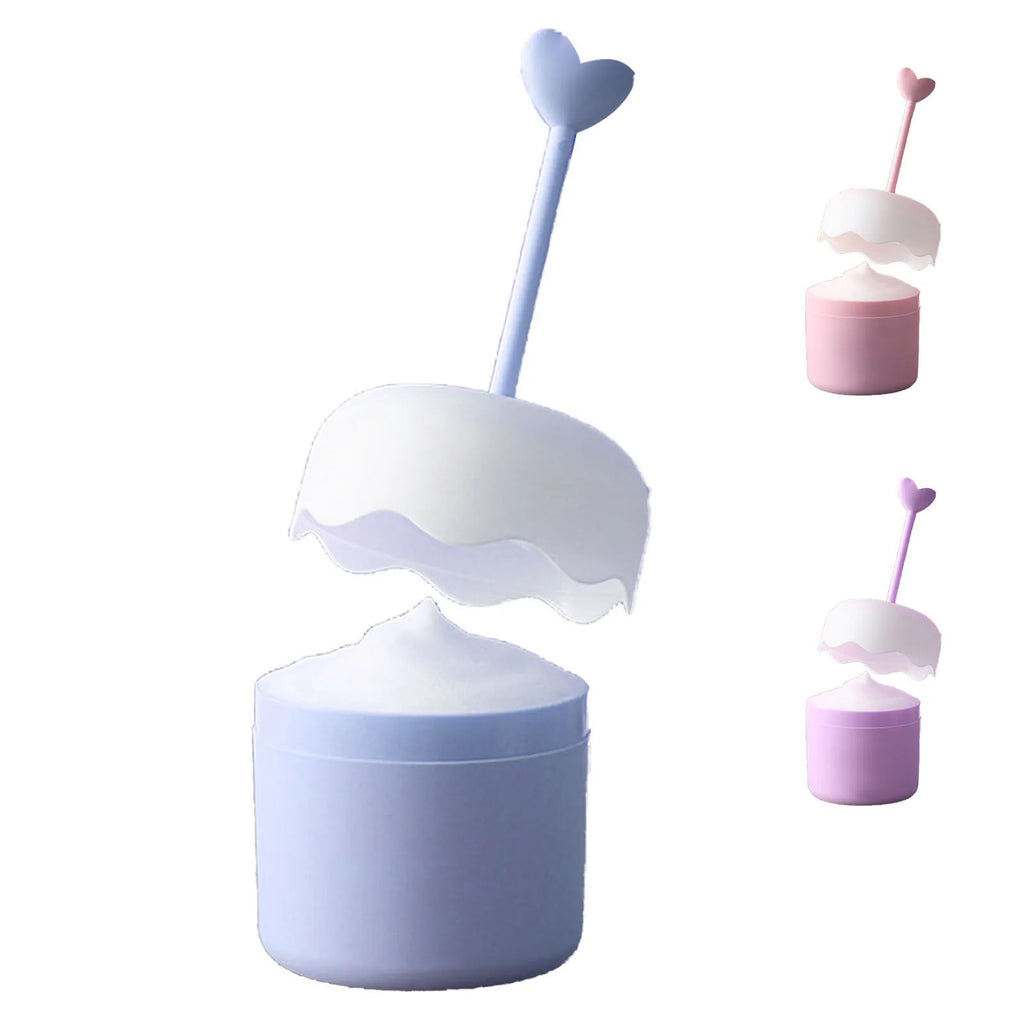 Bubble Foamer Device Facial Cleanser Foam Maker Cup Portable Press Lovely Cleanser Bubble Foaming Device Cleanser Foam Maker Cup Qme