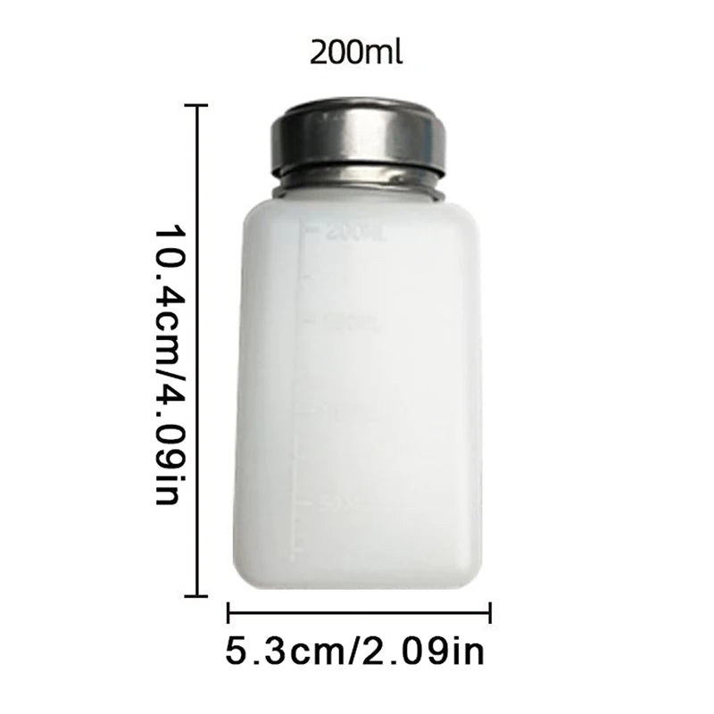 Corrosion-resistant Liquid Alcohol Dispenser Press-type Bottle Qme Default Title