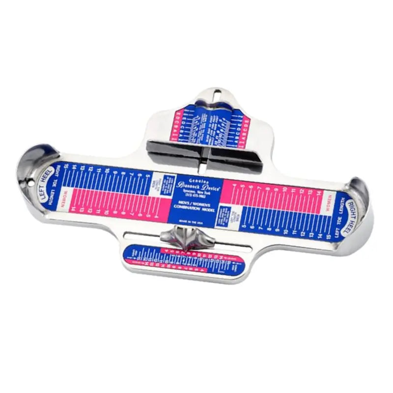 A02F-Foot Measuring Tool, Adult Foot Ruler, Combination Measuring Device, Professional Foot Sizer Qme