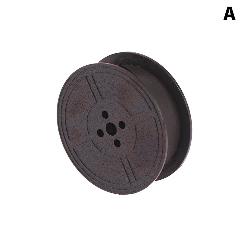 Typewriter Ribbon Twin Spool Black Replacement Most Qme A