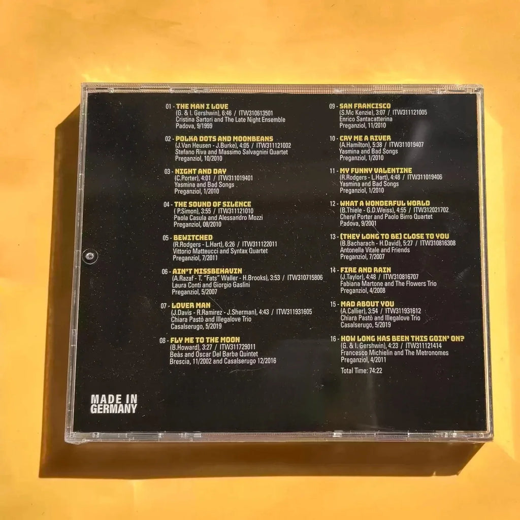 Audiophile Vocal Test CD Album, Speaker Evaluation Edition, High-Fidelity Vocal Performance Media for Enthusiasts & Home Decor Qme