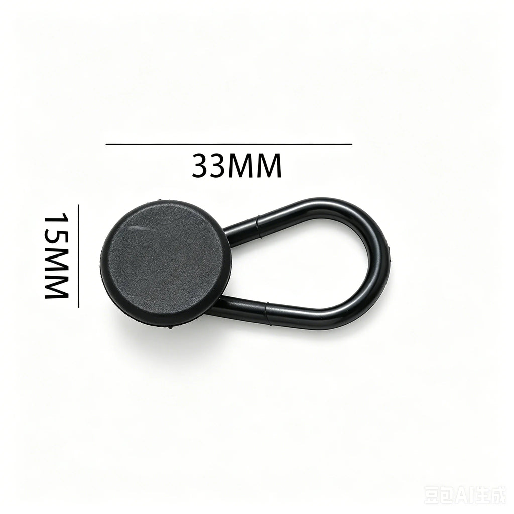 A 4/12PCS Flexible Waist Extenders for Jeans Pants Adjustable Pants Button Expanders Unisex No-Sew Instant Pant Waist Extenders Qme