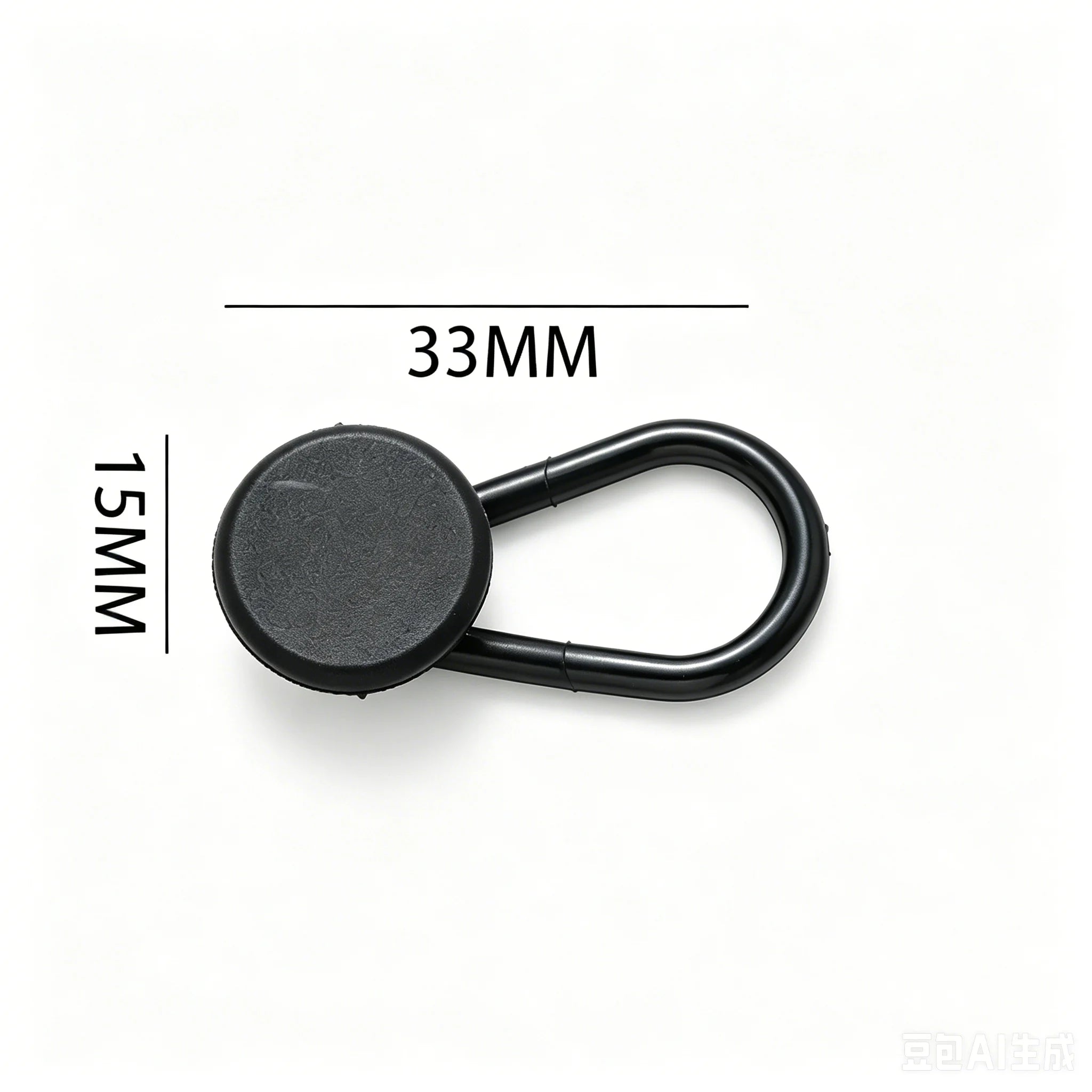 A 4/12PCS Flexible Waist Extenders for Jeans Pants Adjustable Pants Button Expanders Unisex No-Sew Instant Pant Waist Extenders Qme