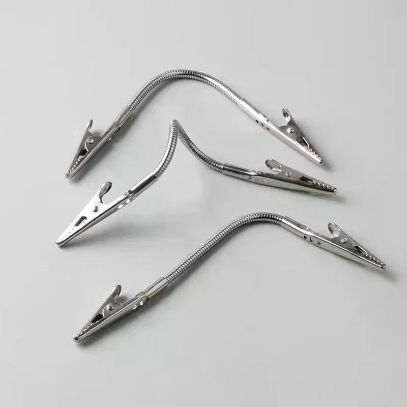 3pcs Double-ended Mosquito-repellent Incense Clip Universal Crocodile Clip Bracket Broken Incense Clip Extended Hose Qme