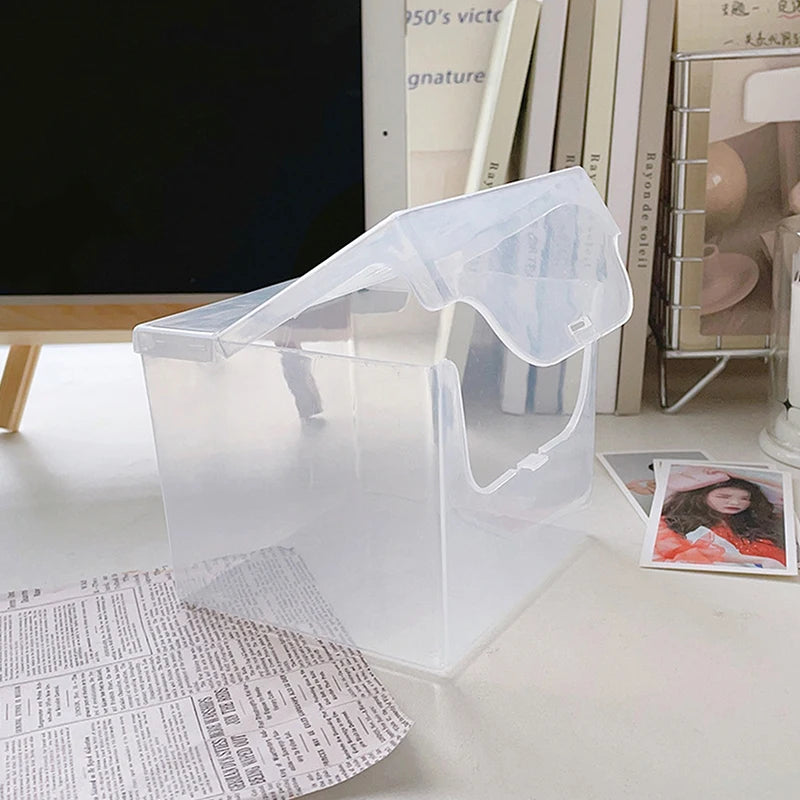 Transparent Storage Organizer Classification Box Stationery Qme