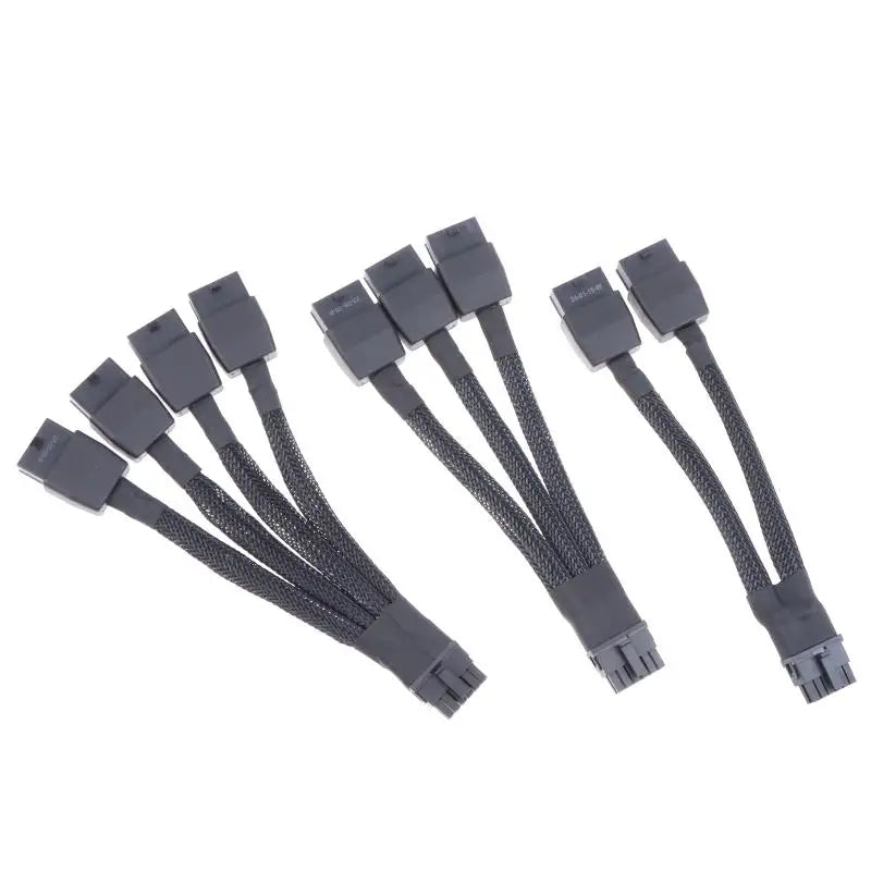 Heavy Duty GPU Power Cable 8Pin 16Pin RTX4070 RTX4070Ti Long Lasting Qme