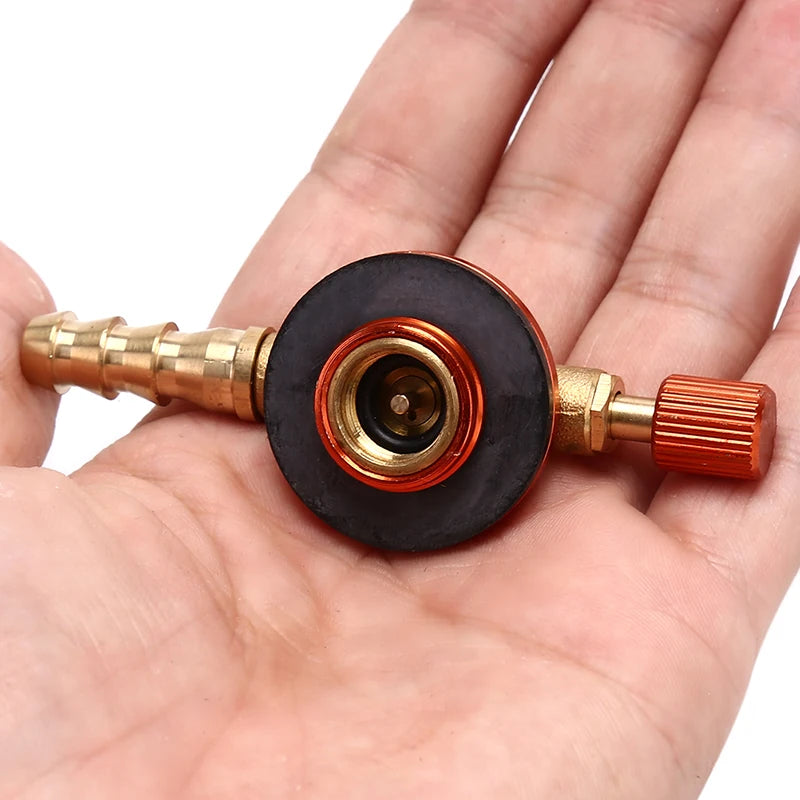 Flat Tank Liquefied Cylinder Outdoor Safe Charging Inflatable Valve Qme
