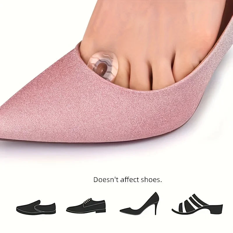 Anti-Friction Toe Separators/Pads - Breathable And Comfortable, Designed Specifically for Foot Care Qme