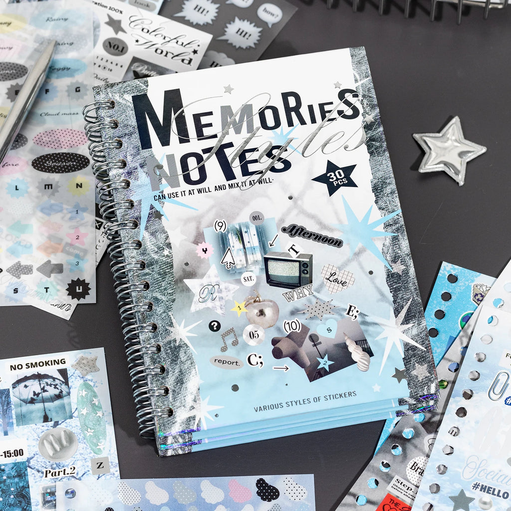 30 Pcs Cartoon Stickers Book Journal Planner Decorative DIY Scrapbooking Sticker Laptop Student Korean Stationery Sticker Gift Qme