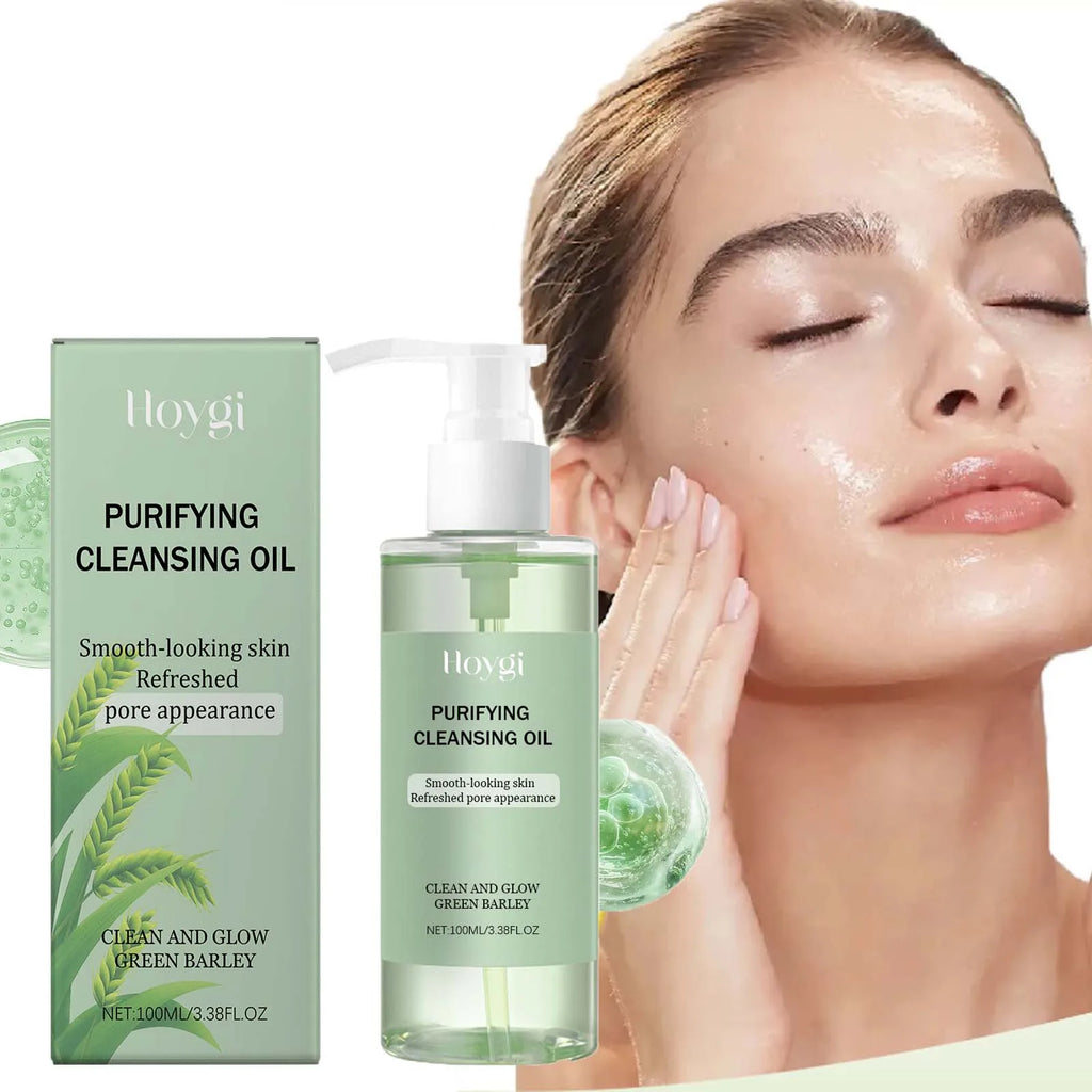 Makeup Removal Oil Non-Greasy Cleanse Purifying Pores Moisturizing Refresher Non Irritating Facial Makeup Remover Cleansing Oil Qme