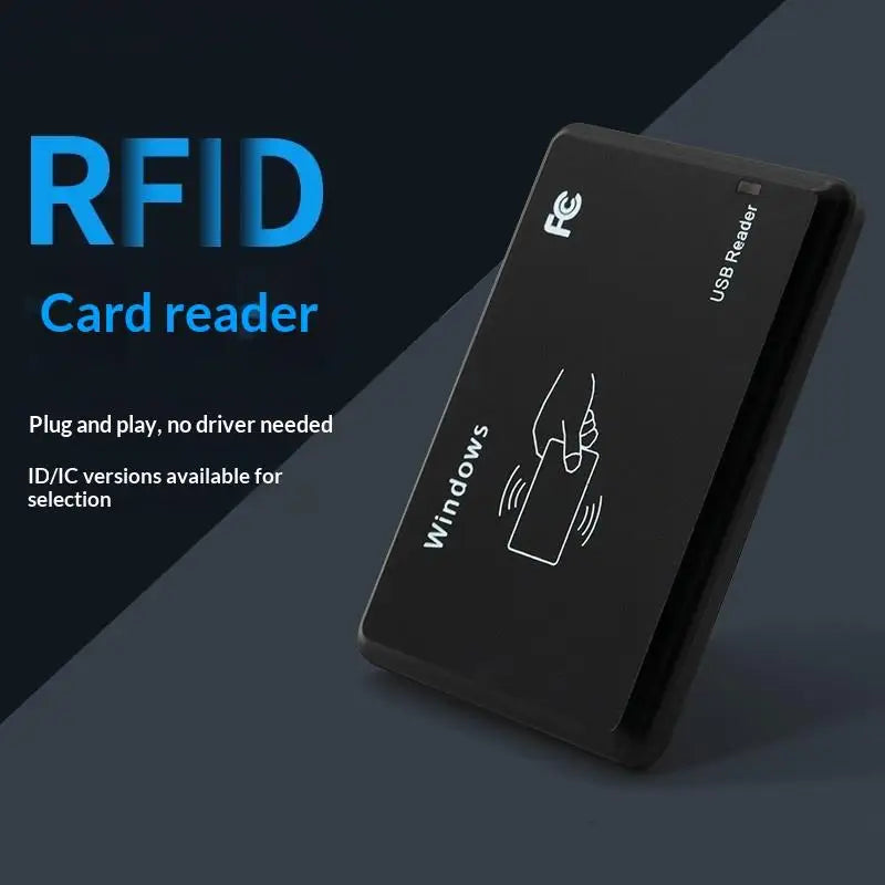Dual-frequency RFID Reader 125kHz 13 56MHz USB Proximity Sensor Qme