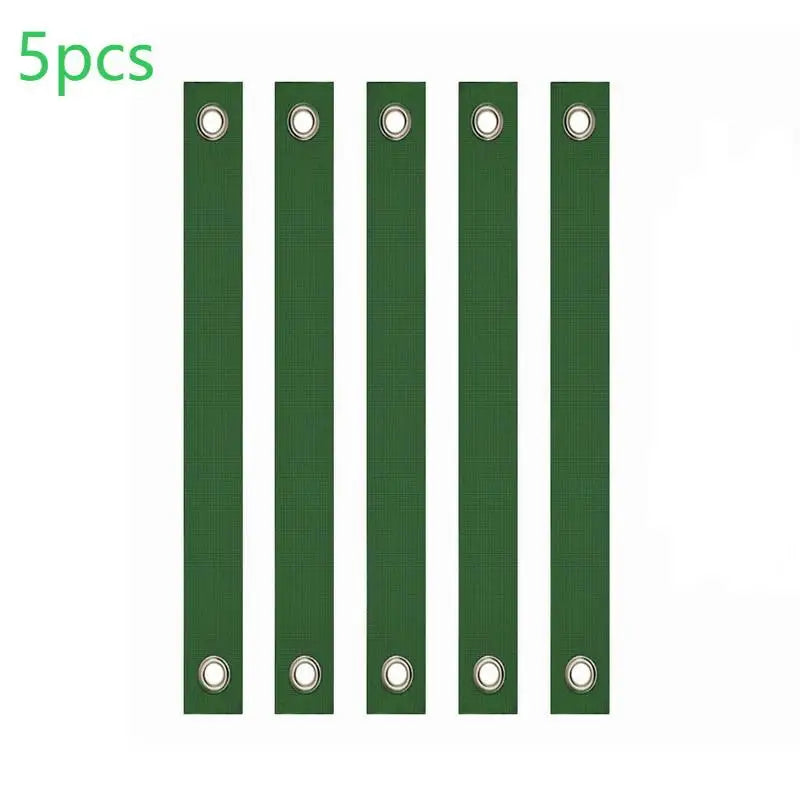 5/10Pcs Wear Resistant Nylon Tree Support Straps With Reinforced Metal Grommets For Gardening Tree Stabilization Staking Qme A5