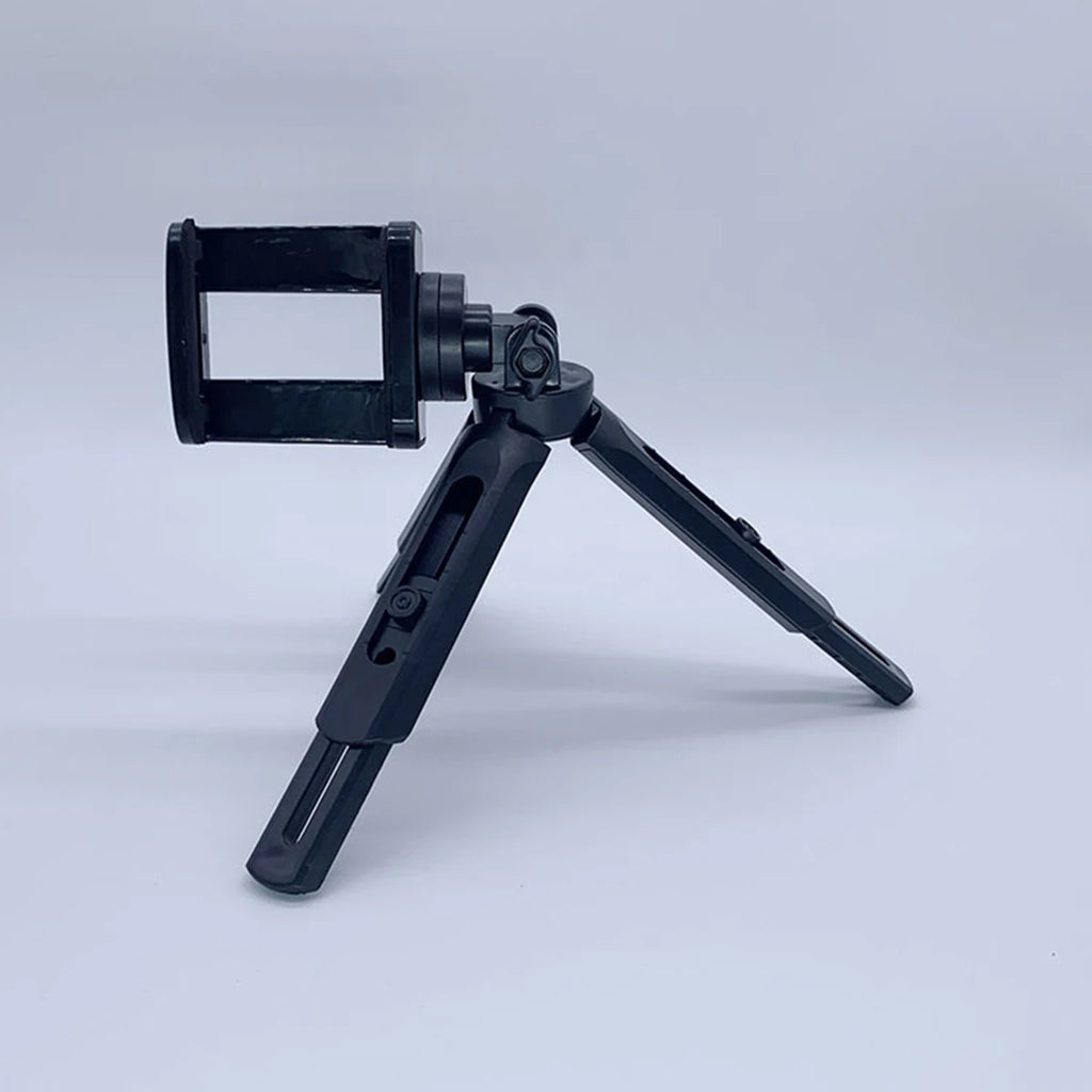360 Rotating Tripod Mobile Live Streaming Stand Mini Retractable Qme