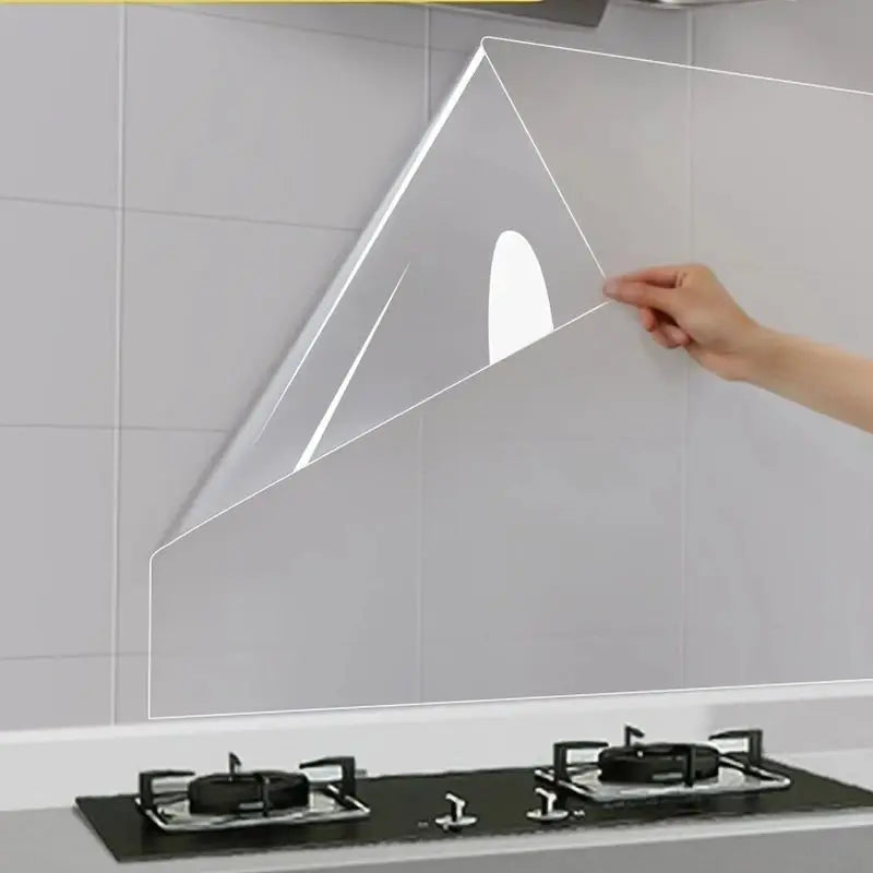Modern Decorative Wall Non Adhesive Stickers Waterproof Oil Proof Qme