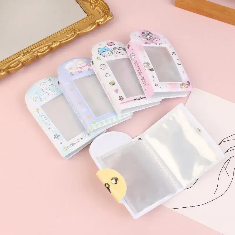 28 Card Slots Photo Card Binder 3-inch Kpop Photo Card Photo Album Postcard Photocards Holder Cardalbum For Photographs Qme