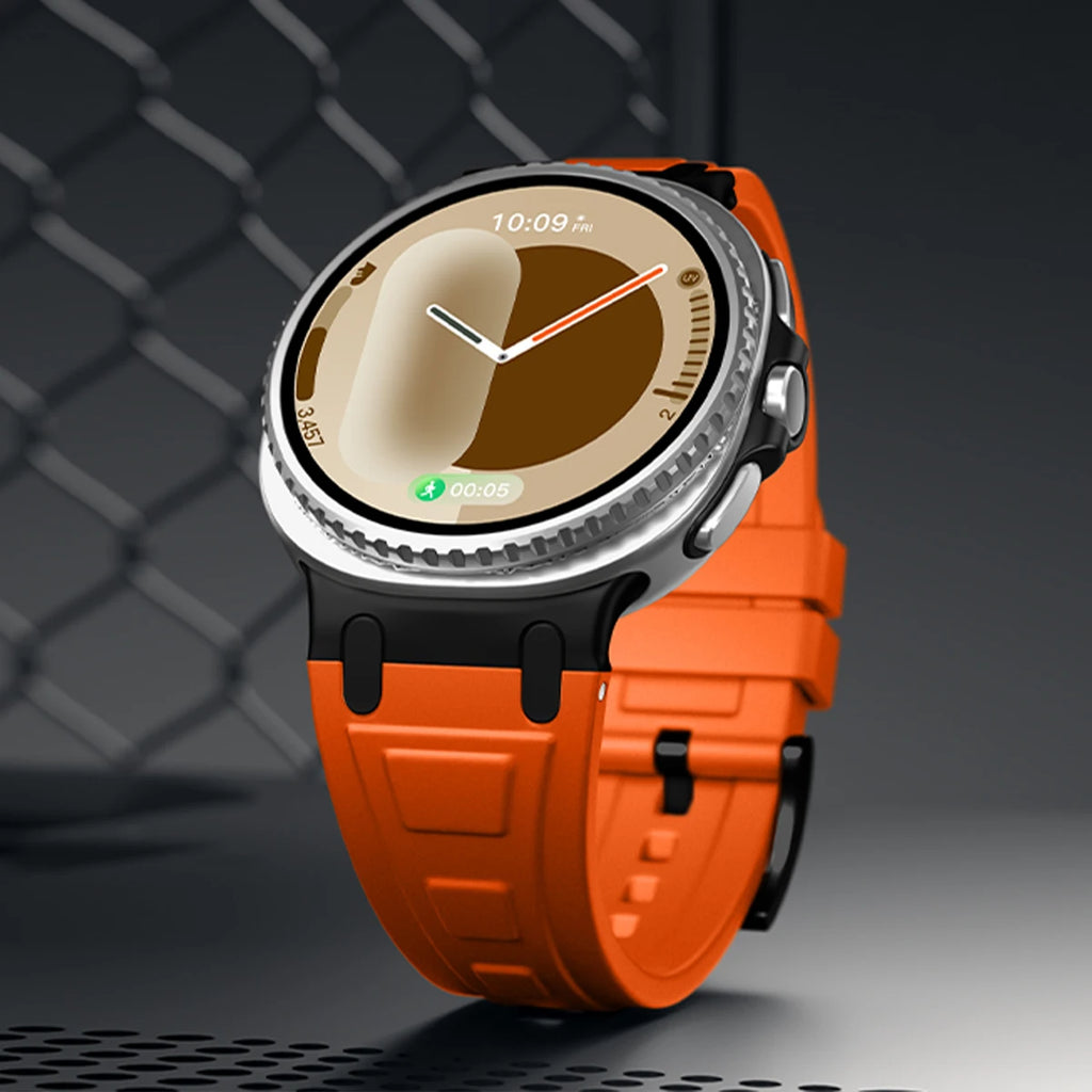 Strap for Samsung Galaxy Watch Watch 9/8 40mm 44mm Sports Silicone Bracelet for Samsung Galaxy Watch 8 Classic 46mm Band Correa Qme