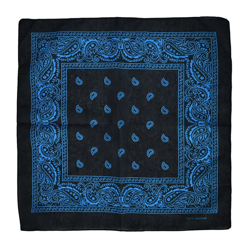 Headbands Cotton Print Bandana Head Scarf Headwraps Women Designer Headwear Double Sided Head Wrap Men Masks Face Hijab Scarves Qme A02 54cm-54cm