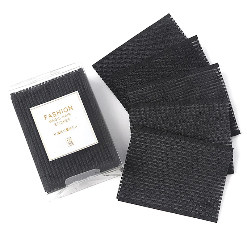 Solid Bangs Hair Sticker Magic Paste Posts Washable Face Makeup Patch Qme A1