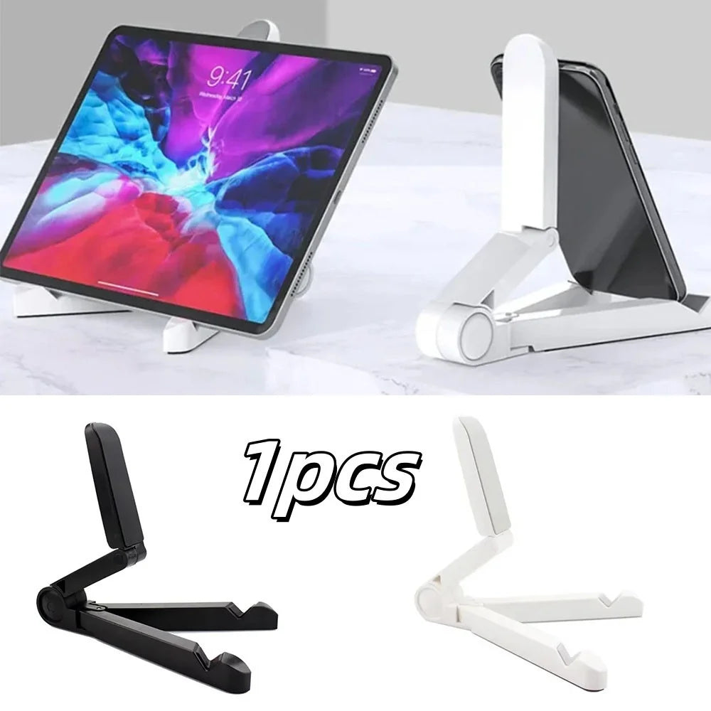 Portable Foldable Tablet Stand Multifunctional Adjustable Angle Phone Stand Tablet Universal Holder Accessories for iPad Air/Pro Qme