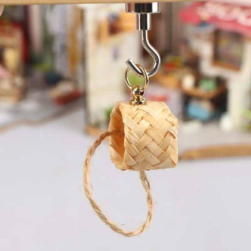 Natural Gourd Shaped Jumping Spider House Magnetic Hanging Spider Hiding Nest Small Reptile Hideout Case Accessories Qme A5