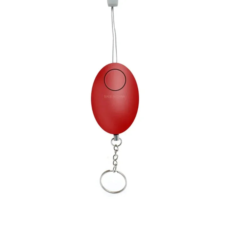 Personal Self Defense Alarm 130db Self Defense Siren Safety Alarm For Women Girl Personal Keychain Alarm Qme Red