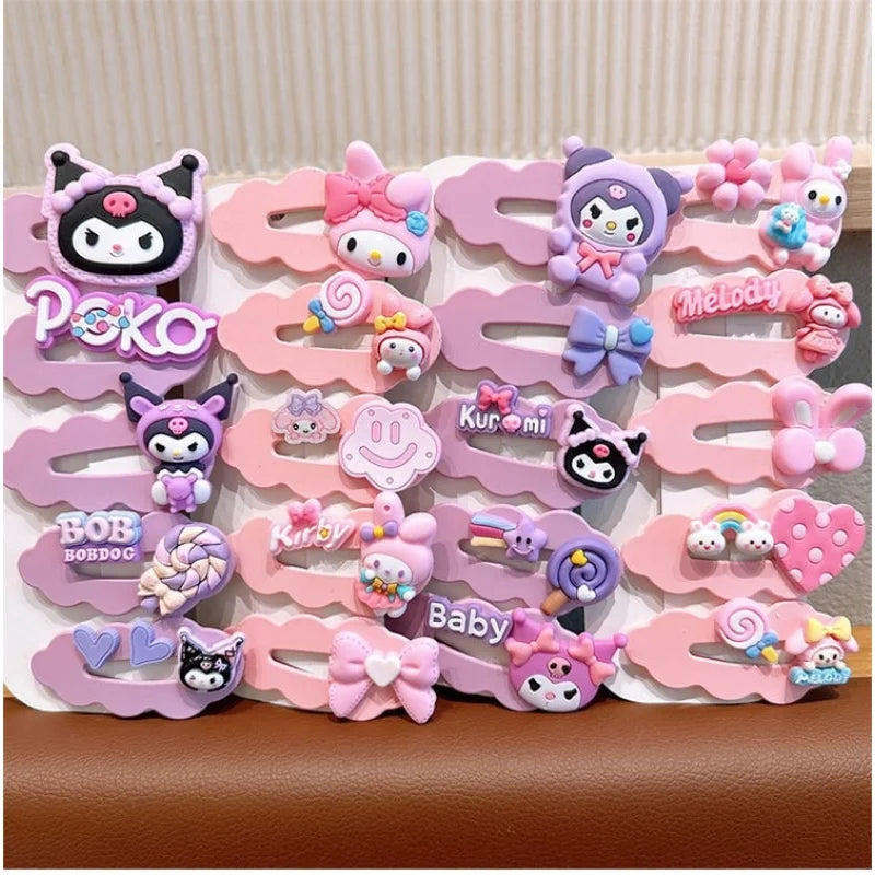 Clow Lee Cartoon Hair Tie Cute Gentle Student-style Clips Accessories Qme