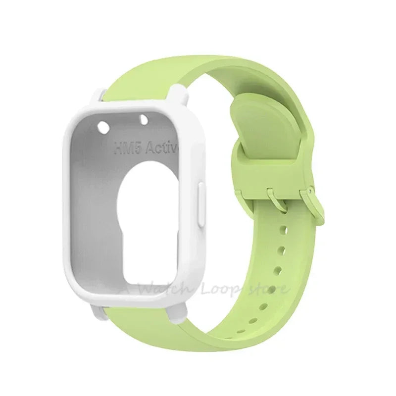 Silicone Case Strap Redmi Watch 5 Lite Active Repacement Bracelet