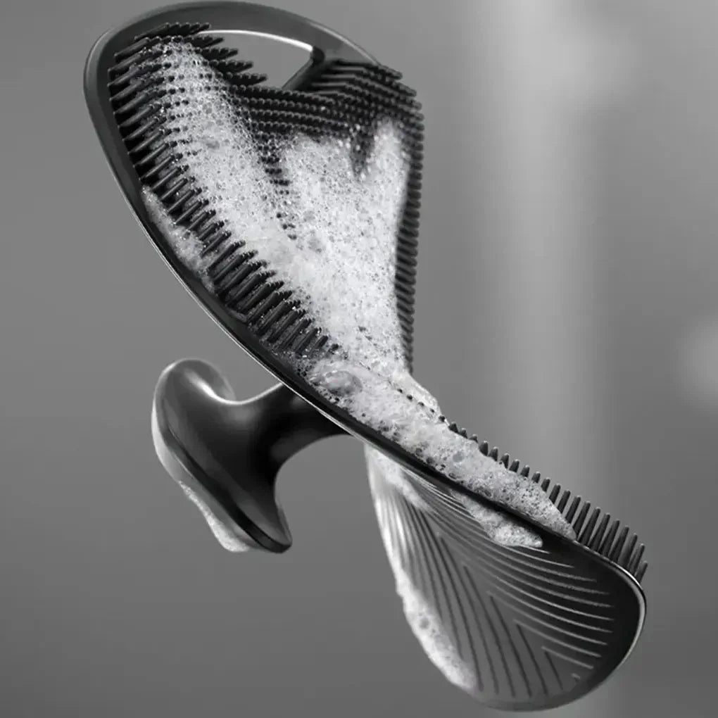 Soft Silicone Body Cleansing Brush Exfoliation Convenient Practical Qme