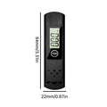 Black Digital Water Tester TDS Meter Range 0 9990 Purity PPM Qme Black