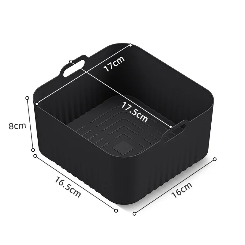 Silicone Air Fryer Mould Philips HD9252 HD9200 HD9255 Accessories 4 Qme
