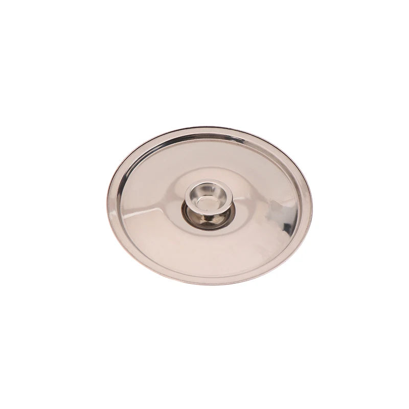 10-26cm Round Pot Lid Thicken Stainless Steel Saucepan Cover Replacement Universal Kitchen Food Lid Kitchen Supplies Qme 16cm
