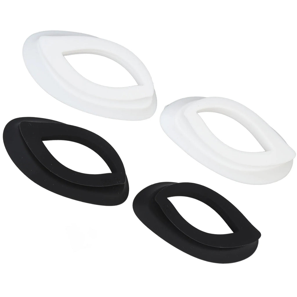 LED Facial Cover Eye Cover Silicone Professional Portable Photon Facial Cover Eye Cover 1 Pair for Beauty Salon for Women Qme