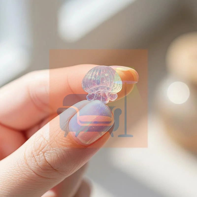 10pcs Mini Kawaii Cute Star Shell Flat Back DIY Scrapbook Party Hairpin Accessories Home Decoration Craft Qme