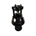 360 Degree Wobbling Sprinklers Universal Garden Irrigation Nozzle Qme Black