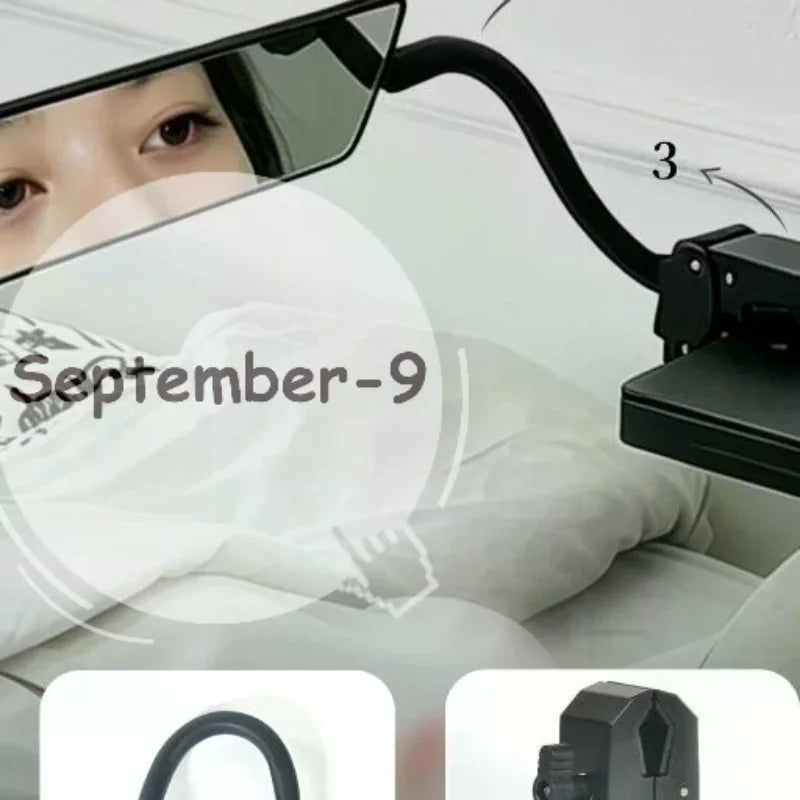 Professional Eyelash Extension Inspection Mirror HD Anti-fog Long Qme Default Title