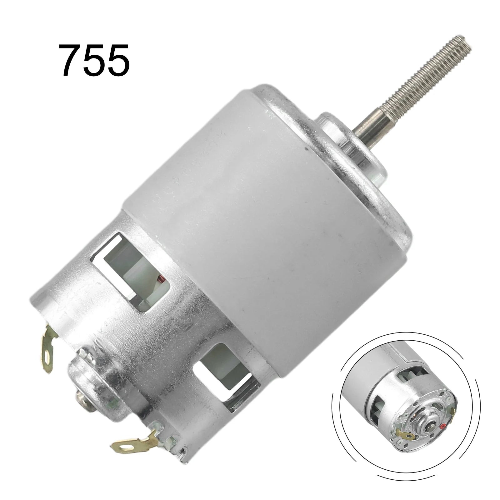 1 X Garden Equipment Lawn Mower Motor 755 Motor 12V Electric Lawn Mower Motor High Performance Electric Lawn Mower Accessories Qme Default Title