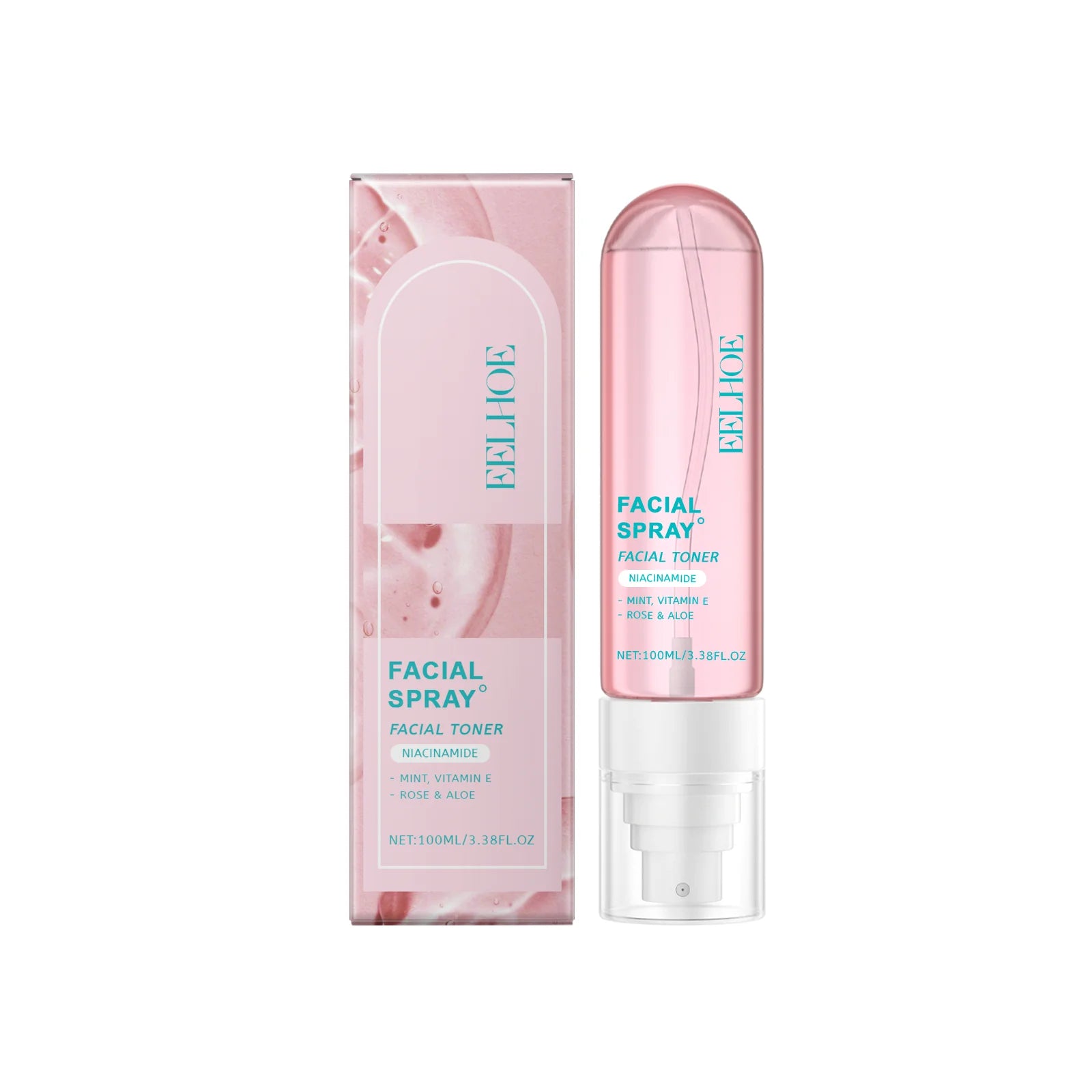Niacinamide Toner Spray Moisturizing Brightening Facial Skin Care Improve Dullness Even Skin Tone Hydrating Smoothing Skin Qme 1Pcs 100ml