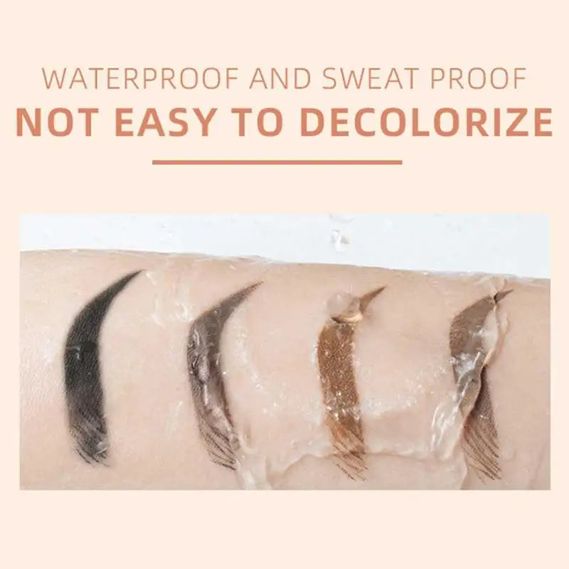Long Lasting Eyebrow Shaping Wax Clear Styling Glue Brush Women Qme