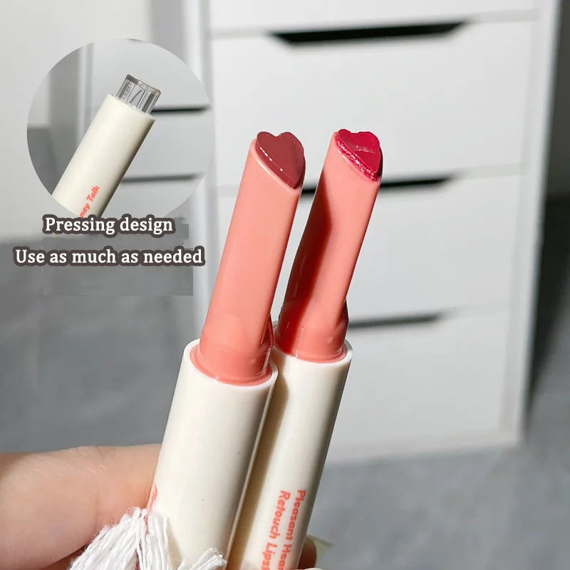 Crystal Honey Solid Lip Glaze Nude Rose Brown Plumping Lip Gloss Moisturising Jelly Tinted Lip Balm Hydrating Black Tea Lipstick Qme
