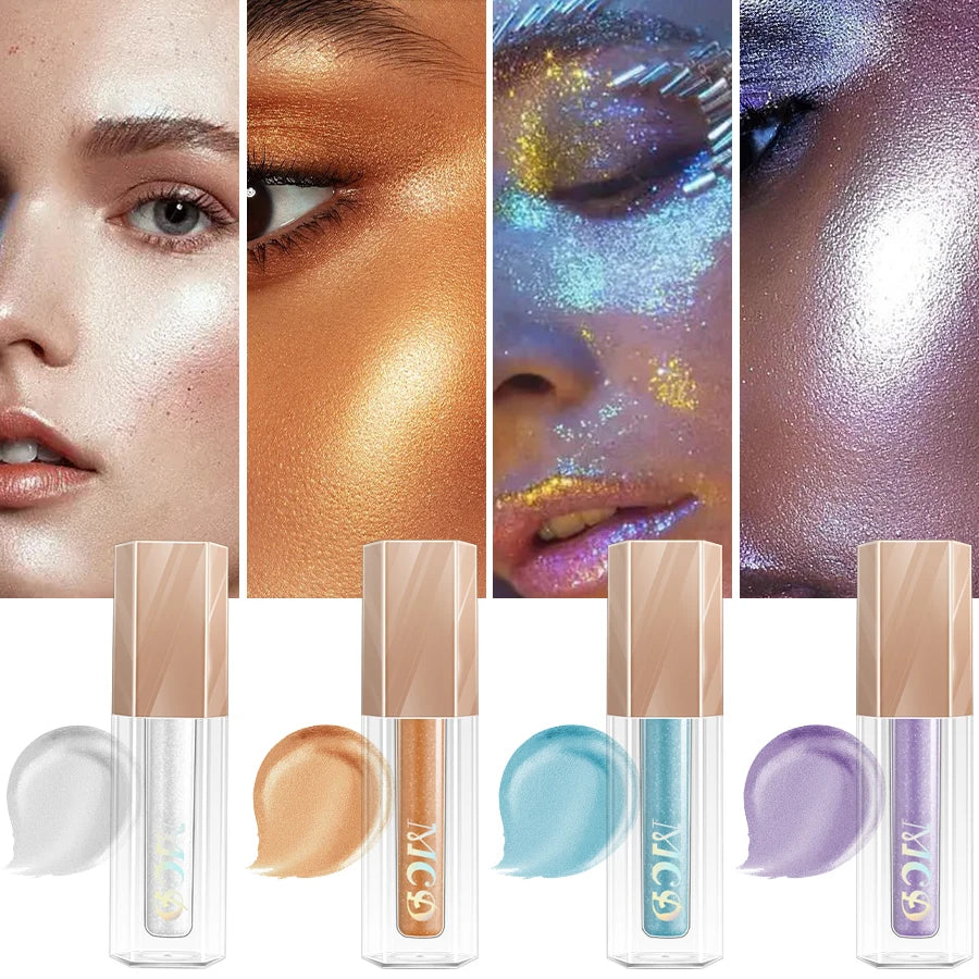 7Color Professional Bright-colored Contouring Liquid Highligth Qme